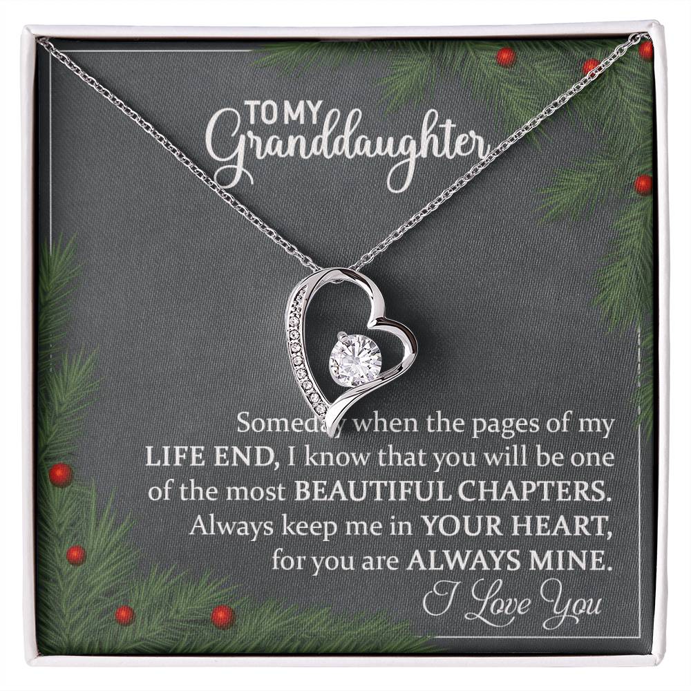 Granddaughter Necklace - Unique Christmas or Birthday Gift for Your Grandchild-[Heartfelt Family Gift]