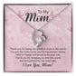 Greatest Mom Heart Necklace Gift-[Heartfelt Family Gift]