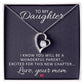 To Mom-to-Be From Her Mother Heart Necklace Gift-[Heartfelt Family Gift]