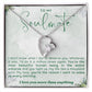 Soulmate Necklace Perfect Gift for Girlfriend or Wife on Birthday Valentines Day or Christmas-[Heartfelt Family Gift]