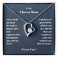 Chosen Mom Heart Necklace Gift-[Heartfelt Family Gift]