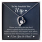 Smoking Hot Wife Humerous Heart Necklace Gift-[Heartfelt Family Gift]