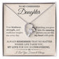 Daughter Necklace from Dad - Sentimental Gift for Your Beloved Daughter-[Heartfelt Family Gift]