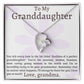 Granddaughter Necklace - Perfect Gift for Christmas or Birthday-[Heartfelt Family Gift]