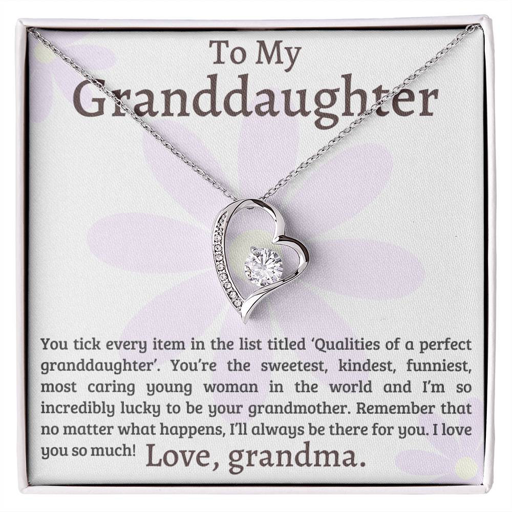 Granddaughter Necklace - Perfect Gift for Christmas or Birthday-[Heartfelt Family Gift]