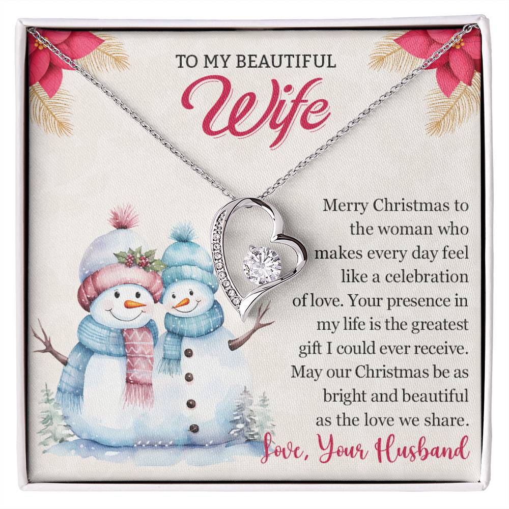 Love Knot Necklace for Wife - Unique Christmas Jewelry Gift-[Heartfelt Family Gift]