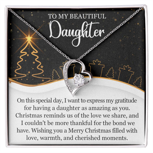 Daughter Necklace - Father  Daughter Christmas Gift - Personalized Jewelry-[Heartfelt Family Gift]