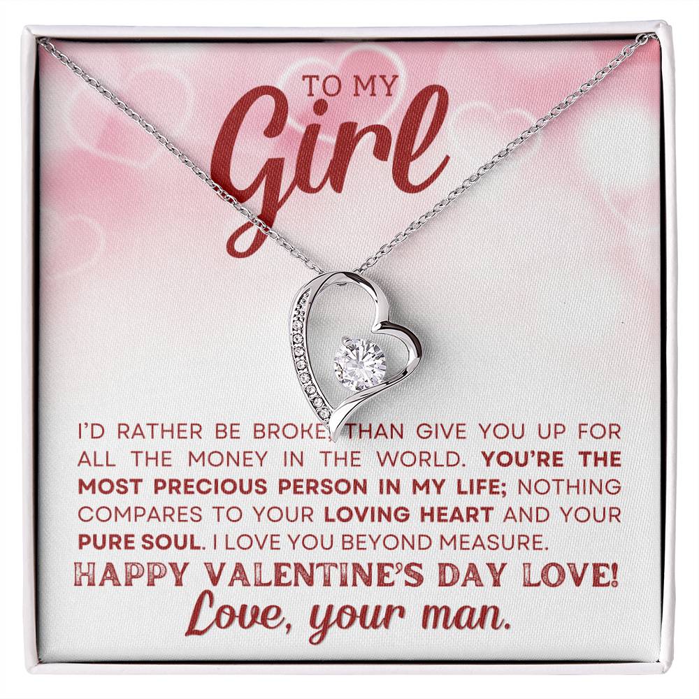 Soulmate Necklace - Romantic Gift for Valentines Day WifeGirlfriend-[Heartfelt Family Gift]