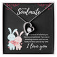 To my Soulmate Heart Necklace Gift-[Heartfelt Family Gift]