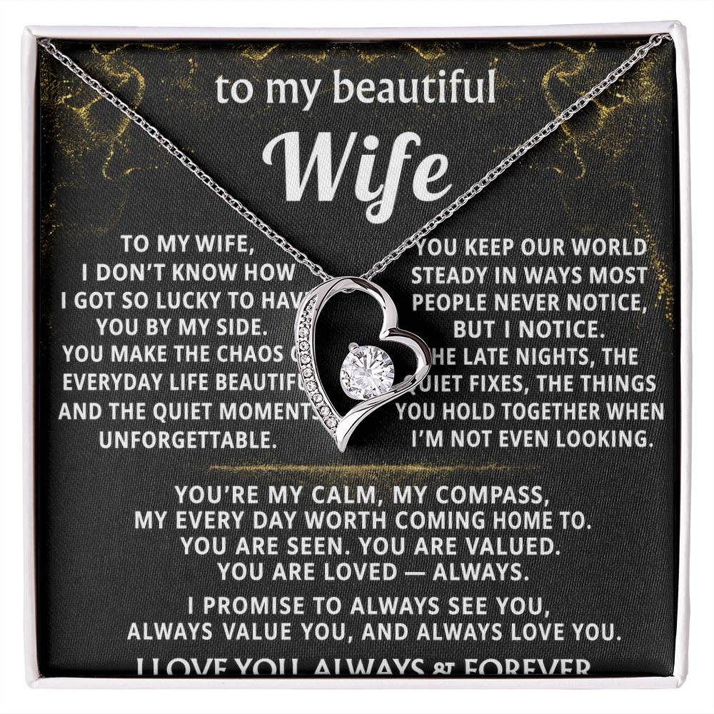 To My Wife, You are my every day worth coming home to.