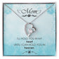 Mom Hold You In My Heart Until I Can Hold You In My Arms Heart Necklace Gift-[Heartfelt Family Gift]