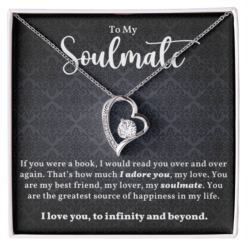 Soulmate Necklace - Perfect Gift for Girlfriend or Wife on Special Occasions-[Heartfelt Family Gift]