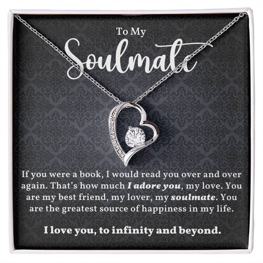 Soulmate Necklace - Perfect Gift for Girlfriend or Wife on Special Occasions-[Heartfelt Family Gift]