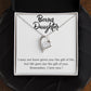 Stepdaughter Forever Love Heart Necklace-[Heartfelt Family Gift]