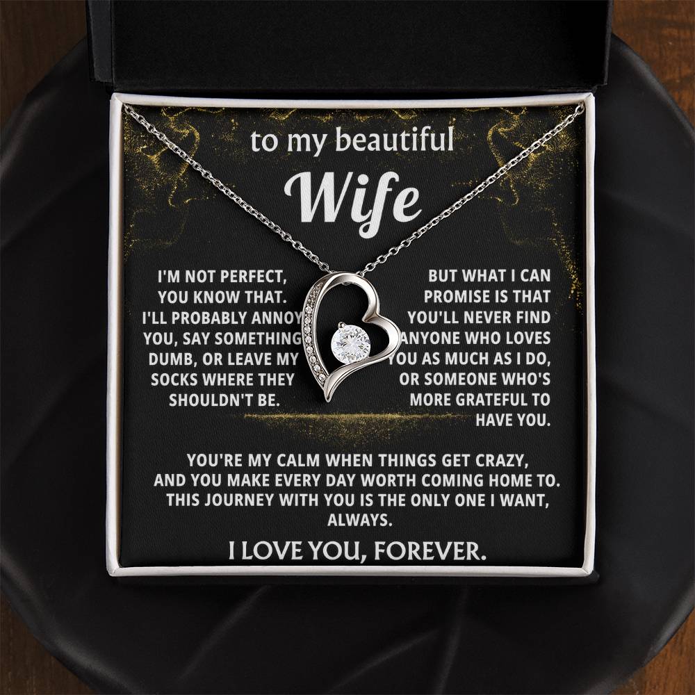 To My Wife, You make every day worth coming home to. — [Lux] - Forever Love