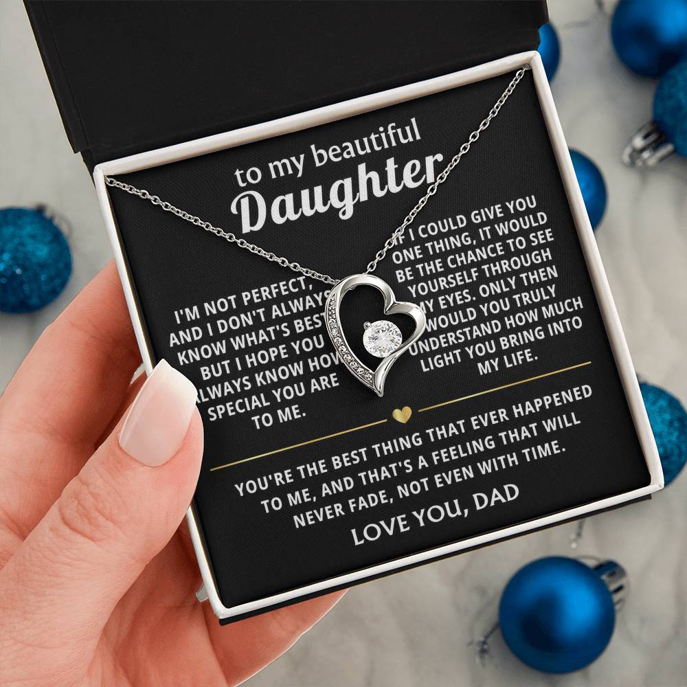 To My Beautiful Daughter, You bring so much light into my life.