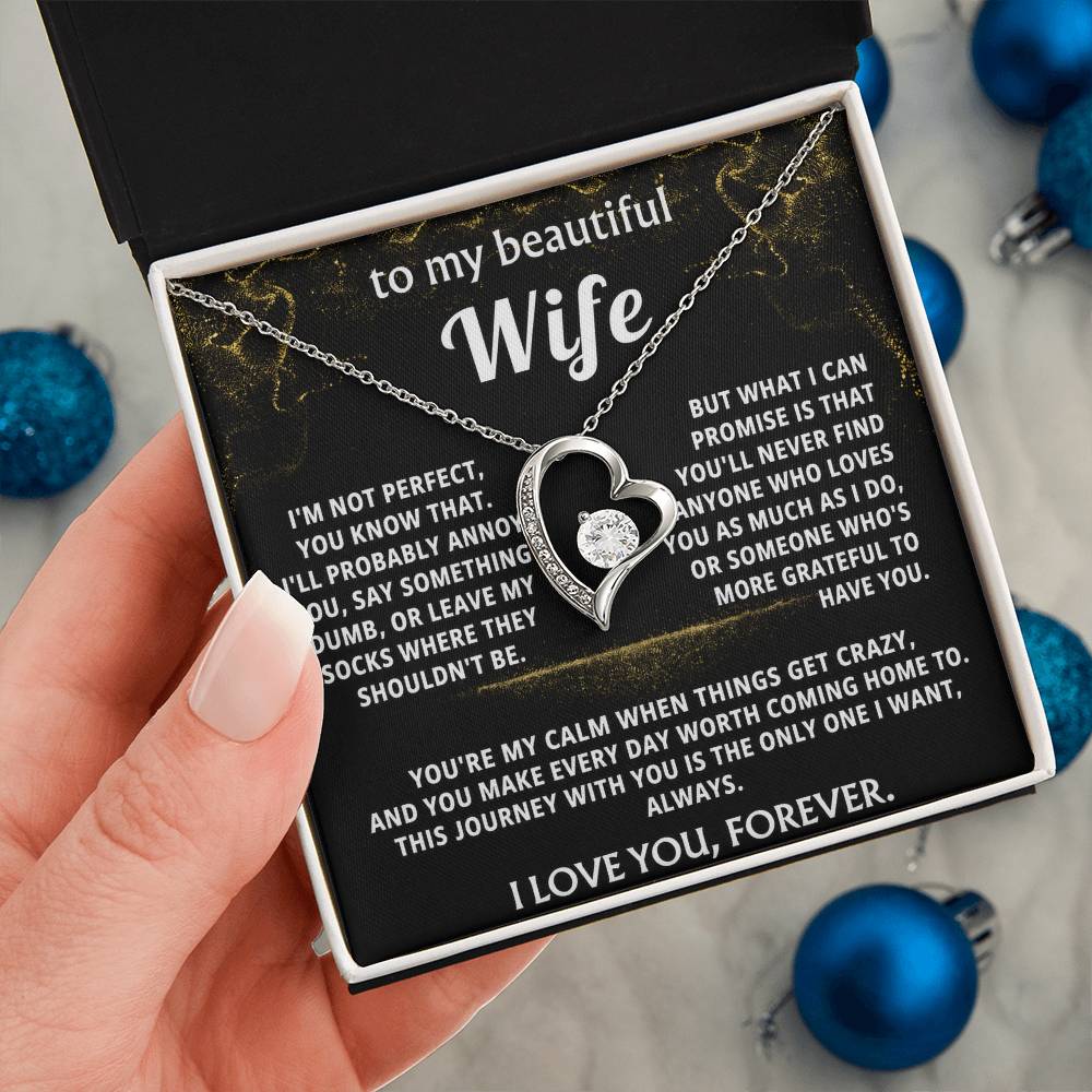 To My Wife, You make every day worth coming home to. — [Lux] - Forever Love