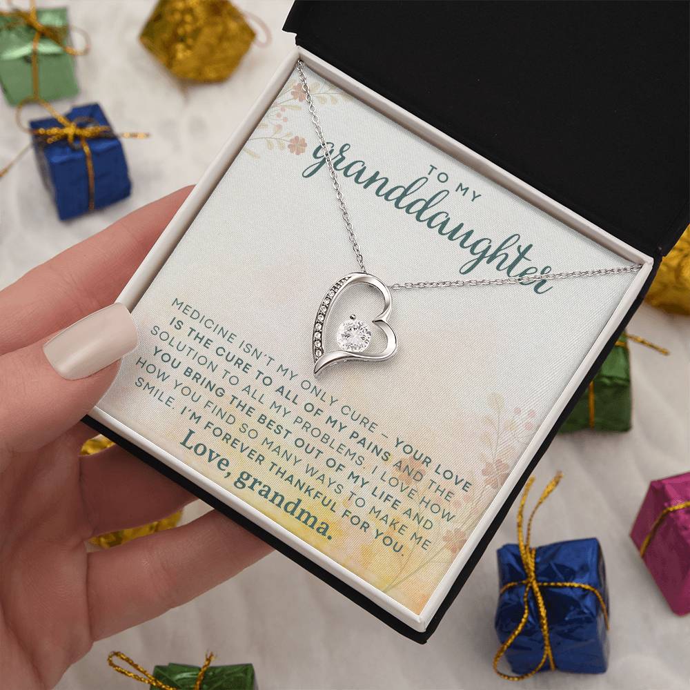 Granddaughter Necklace - Christmas  Birthday Gift for Granddaughter-[Heartfelt Family Gift]