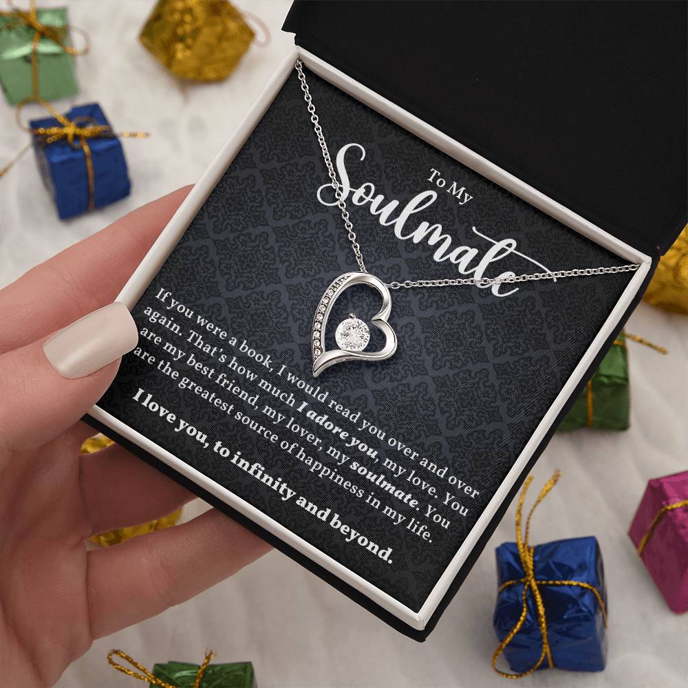 Soulmate Necklace - Perfect Gift for Girlfriend or Wife on Special Occasions-[Heartfelt Family Gift]