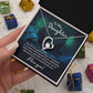 Daughter Greatest Joy Heart Necklace Gift-[Heartfelt Family Gift]