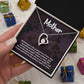 Mother Motherhood Heart Necklace Gift-[Heartfelt Family Gift]