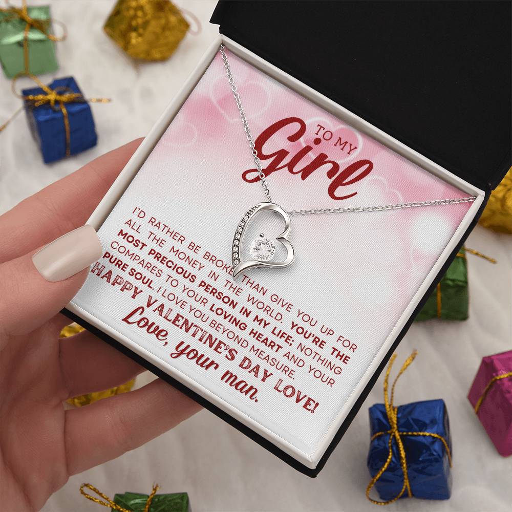 Soulmate Necklace - Romantic Gift for Valentines Day WifeGirlfriend-[Heartfelt Family Gift]
