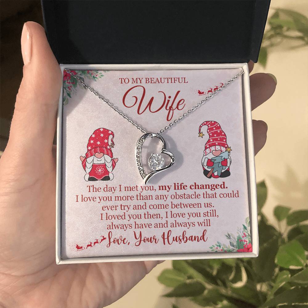 Love Knot Necklace for Wife - Perfect Christmas Gift-[Heartfelt Family Gift]