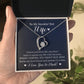 Smoking Hot Wife Humerous Heart Necklace Gift-[Heartfelt Family Gift]