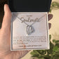 Soulmate Necklace Perfect Gift for Girlfriend or Wife on Birthday Valentines Day or Christmas-[Heartfelt Family Gift]