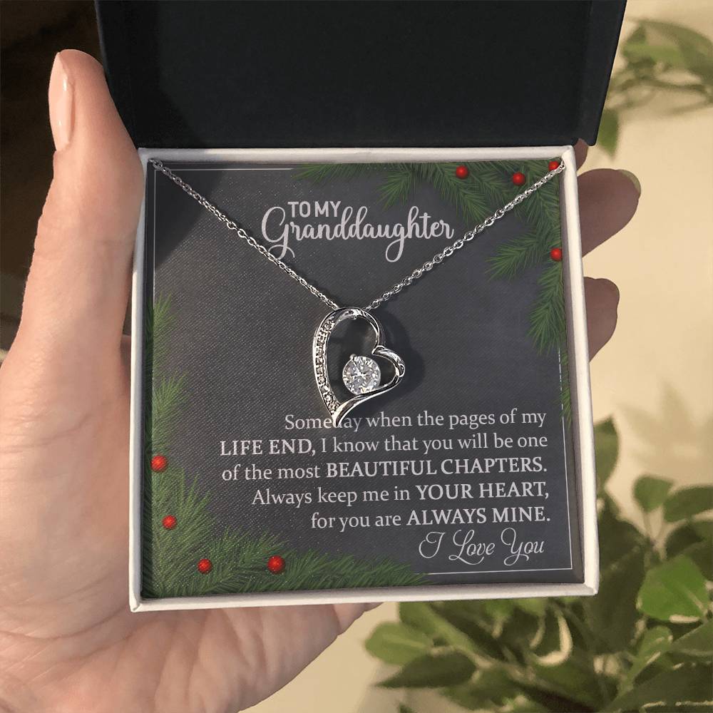 Granddaughter Necklace - Unique Christmas or Birthday Gift for Your Grandchild-[Heartfelt Family Gift]