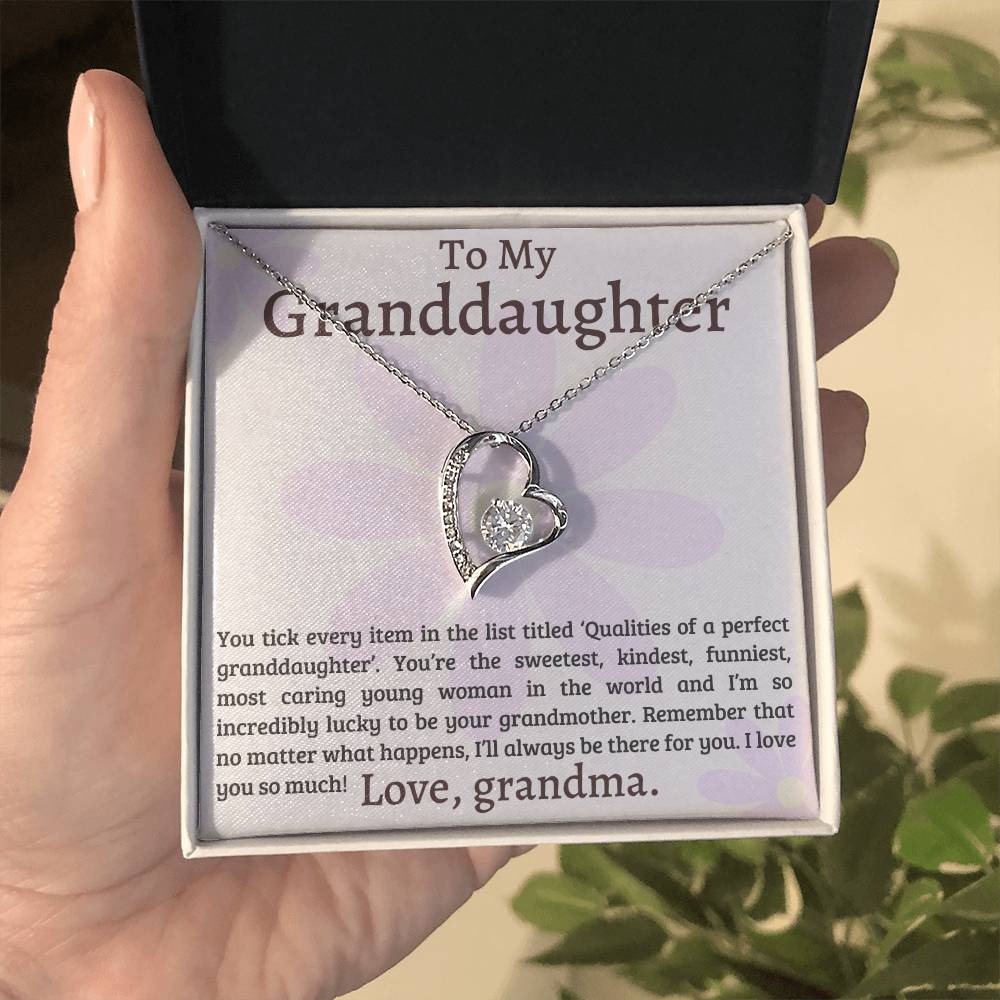 Granddaughter Necklace - Perfect Gift for Christmas or Birthday-[Heartfelt Family Gift]
