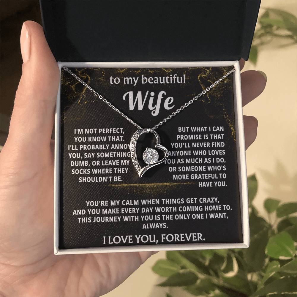 To My Wife, You make every day worth coming home to. — [Lux] - Forever Love