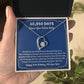 30th Birthday Heart Necklace Gift-[Heartfelt Family Gift]