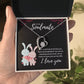 To my Soulmate Heart Necklace Gift-[Heartfelt Family Gift]