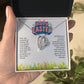 Happy Easter Heart Necklace Gift-[Heartfelt Family Gift]