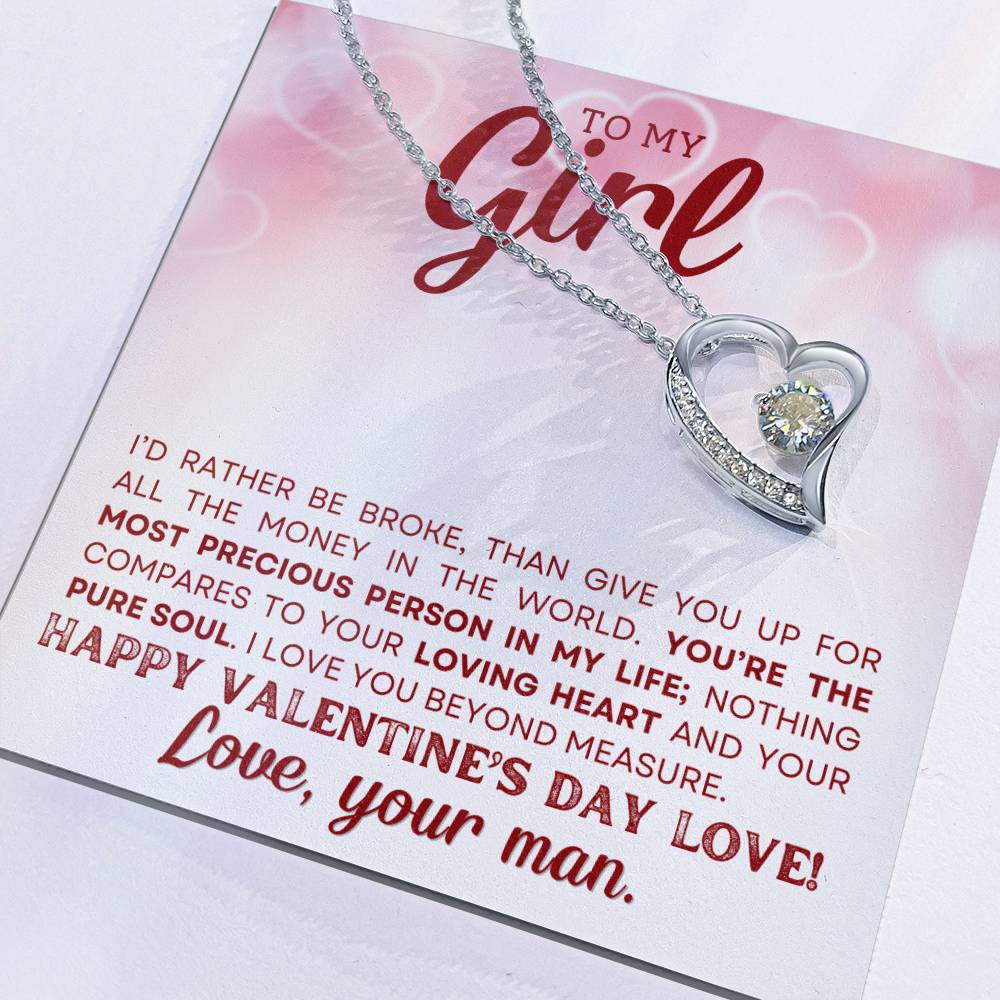 Soulmate Necklace - Romantic Gift for Valentines Day WifeGirlfriend-[Heartfelt Family Gift]