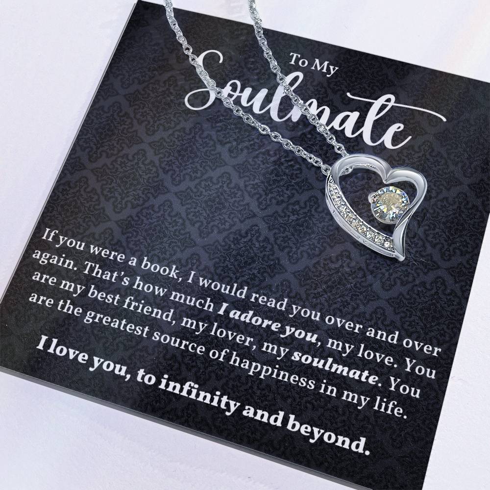 Soulmate Necklace - Perfect Gift for Girlfriend or Wife on Special Occasions-[Heartfelt Family Gift]