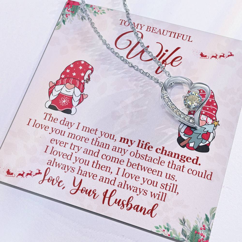 Love Knot Necklace for Wife - Perfect Christmas Gift-[Heartfelt Family Gift]