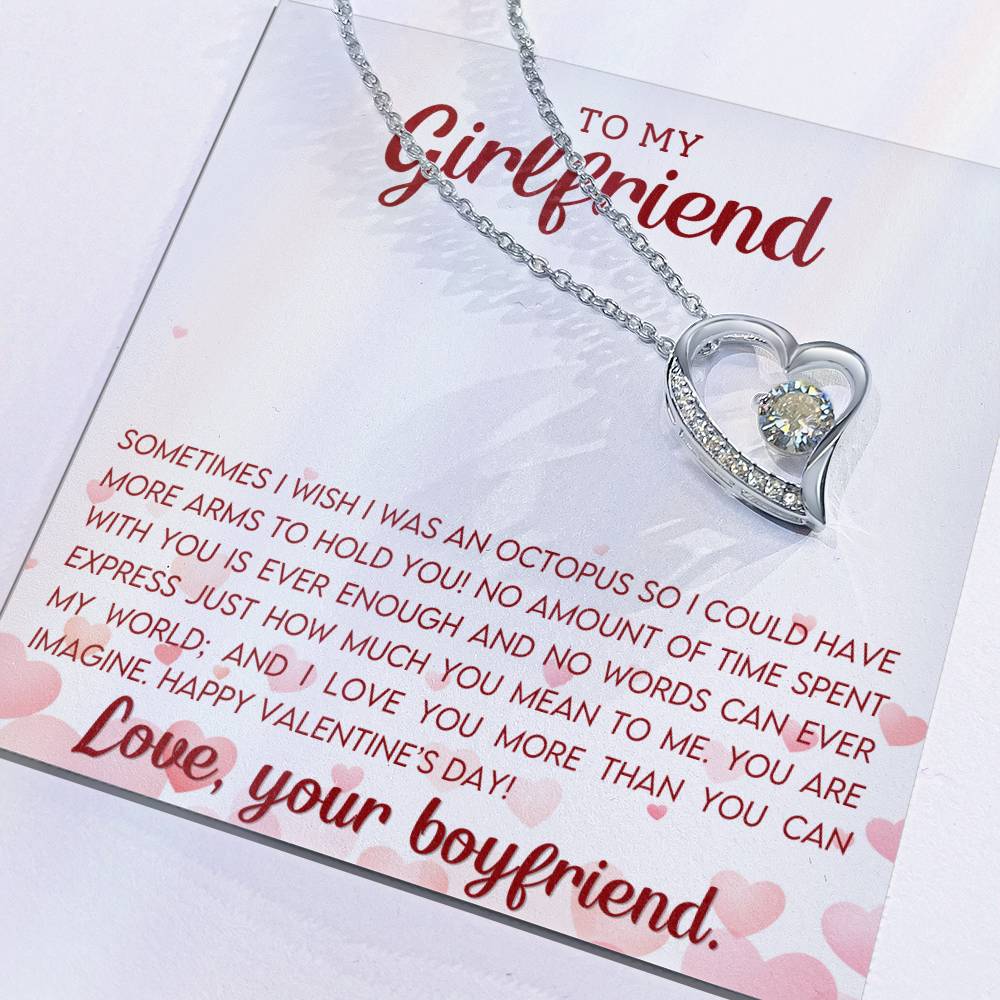 Soulmate Necklace for Wife or Girlfriend Perfect Gift for Valentines Day - Husband Approved-[Heartfelt Family Gift]