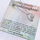 Granddaughter Necklace - Christmas or Birthday Gift - Personalized-[Heartfelt Family Gift]