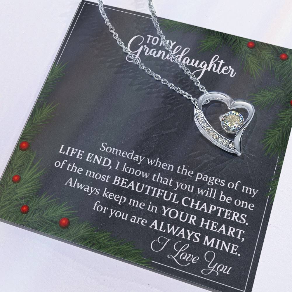 Granddaughter Necklace - Unique Christmas or Birthday Gift for Your Grandchild-[Heartfelt Family Gift]