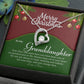 Personalized Granddaughter Heart Necklace - Christmas Gift-[Heartfelt Family Gift]