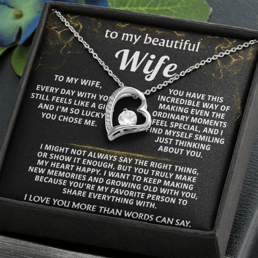To My Wife, You make my heart happy.