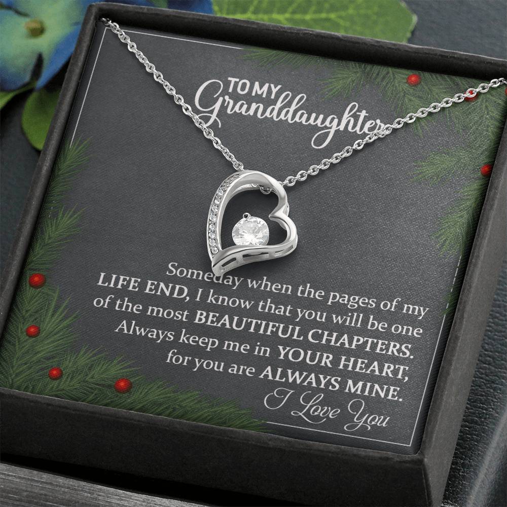 Granddaughter Necklace - Unique Christmas or Birthday Gift for Your Grandchild-[Heartfelt Family Gift]