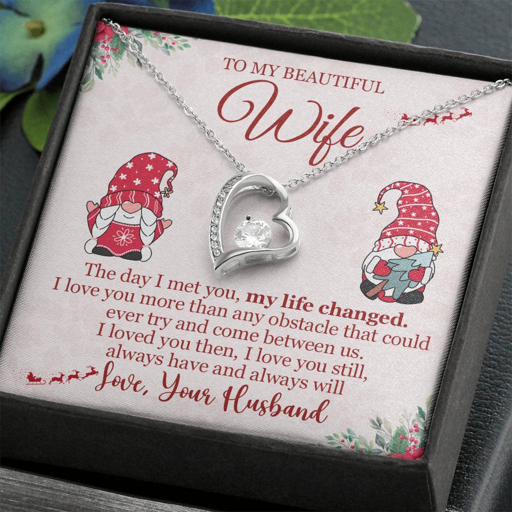 Love Knot Necklace for Wife - Perfect Christmas Gift-[Heartfelt Family Gift]