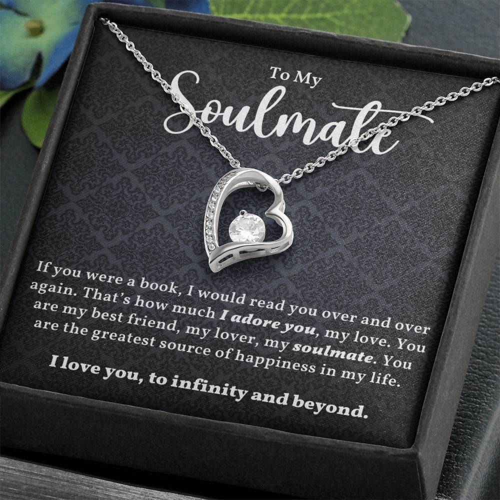 Soulmate Necklace - Perfect Gift for Girlfriend or Wife on Special Occasions-[Heartfelt Family Gift]
