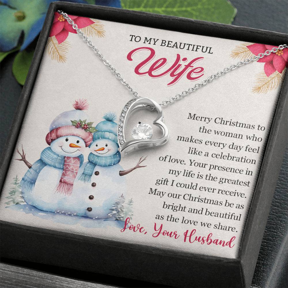 Love Knot Necklace for Wife - Unique Christmas Jewelry Gift-[Heartfelt Family Gift]