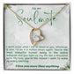 Soulmate Necklace Perfect Gift for Girlfriend or Wife on Birthday Valentines Day or Christmas-[Heartfelt Family Gift]