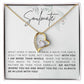 Soulmate Necklace A Meaningful Gift for Her on Birthdays Valentines Day and Christmas-[Heartfelt Family Gift]