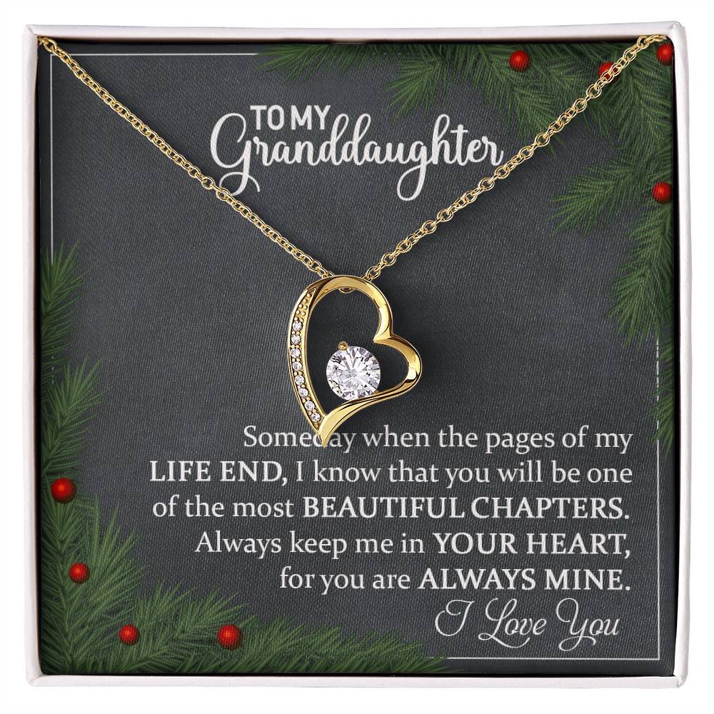 Granddaughter Necklace - Unique Christmas or Birthday Gift for Your Grandchild-[Heartfelt Family Gift]